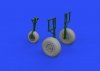 Eduard 632159 A-26 Invader wheels 1/32 HOBBY BOSS